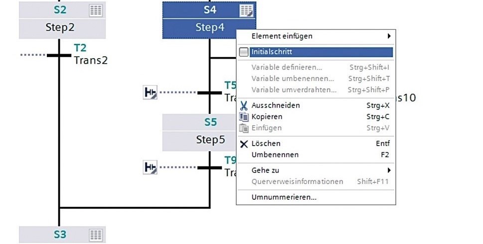 programming with s7 graph in tia portal